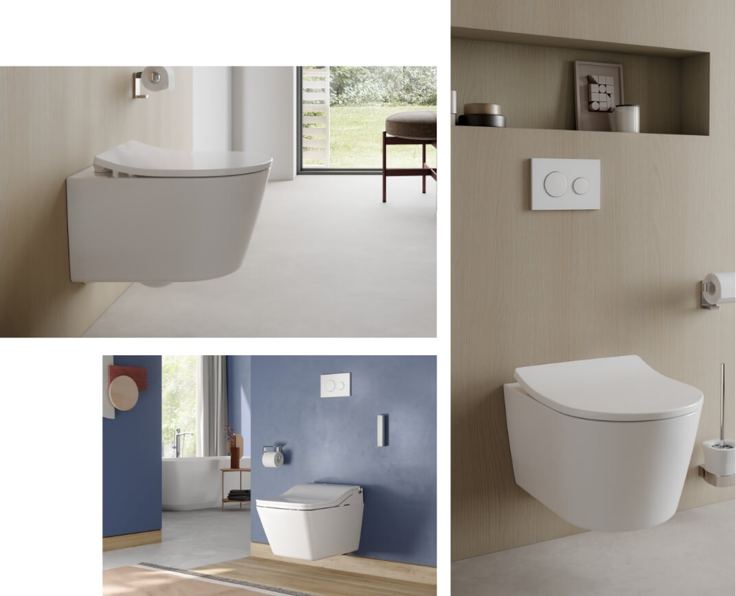 Japanische Toilette – Dusch-WC